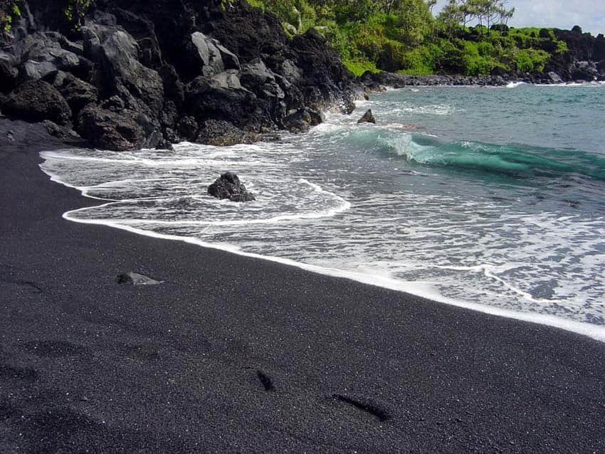 BLACK SAND BEACH