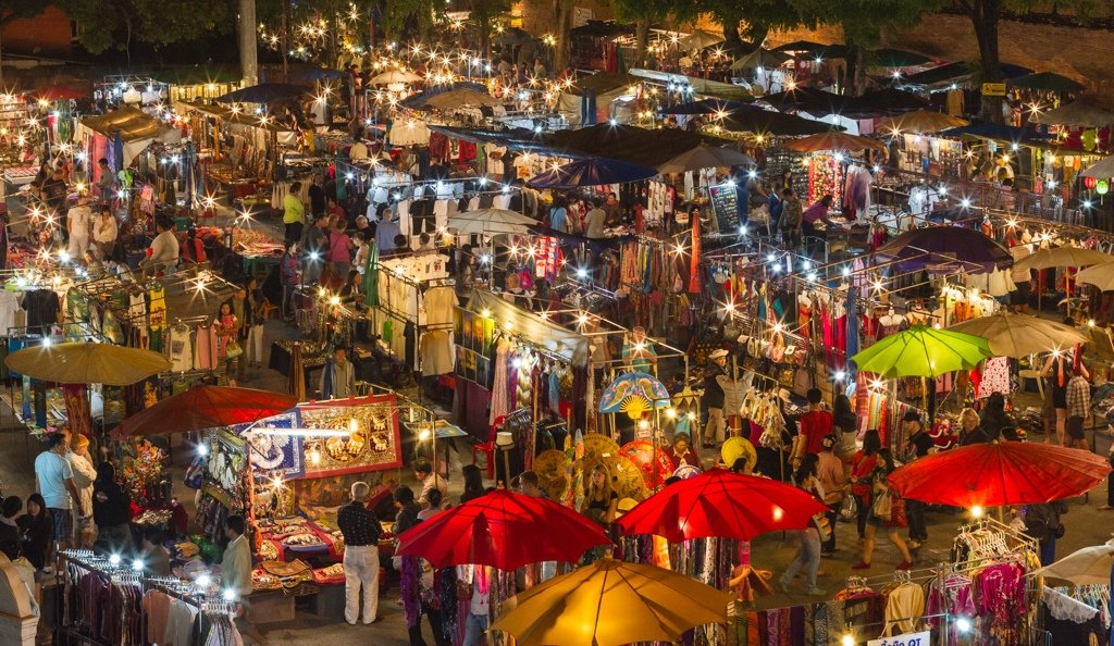 Chiang Rai Night Bazaar