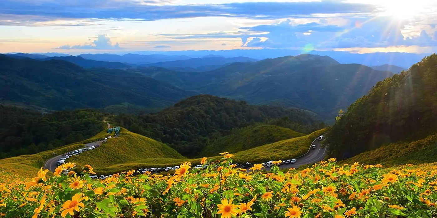Thung Bua Tong Fields, Mae Hong Son